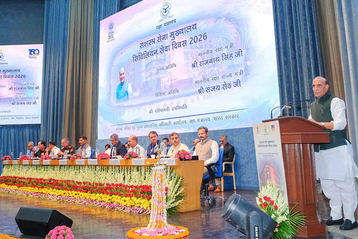 Defence Minister Rajnath Singh.