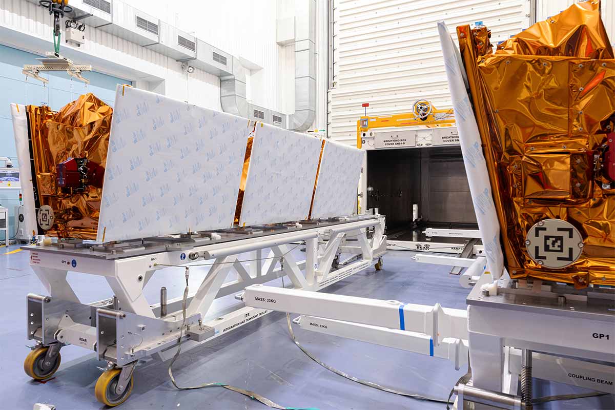 Airbus satellites for OneWeb constellation.